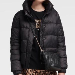 DKNY Black Puffer
